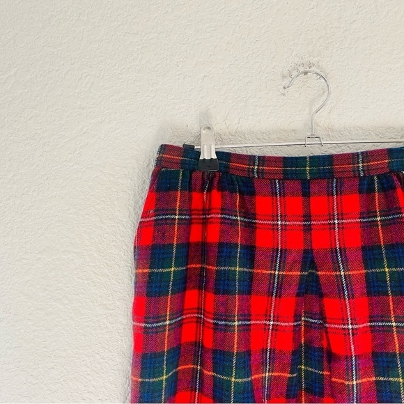 Vintage Pendleton Boyd Tartan Wool Plaid Midi Skirt - Picture 4 of 11
